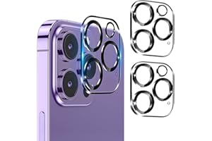 Corefyco Direct 3 Pack for iPhone 14 Pro - Max Camera Lens Protector, 9H Tempered Glass Cover, Anti-Scratch, Ultra HD, Easy Installation 6.1''/14 6.7'', Clear
