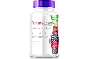 NutraRize Femme Lean Capsules, FemmeLean Advance Keto Formula, Maximum Strength Keto Support, All Natural Keto Supplement, Femme Lean Keto Vitamins, FemmeLean Ketos Pastillas Reviews (60 Capsules)