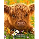 Baby Highland Cow Calendar 2026: Daily reminder of the world's beauty and an inspiration for future adventures