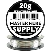 Kanthal A-1-50' - 20 Gauge Wire - 50ft - 0.81mm - 0.032in - Master Wire Supply