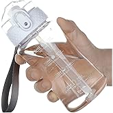 OLDLEY 12oz Kids Motivational Water Bottle, Silicone Straw, Leak-Proof Tritan BPA-Free, Reusable for School Girls & Boys, Clear