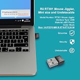 (2-Pack) Rii Mouse Jiggler USB Mover - Undetectable Auto Mouse Mover Plug and view 5