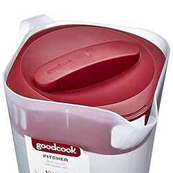 GoodCook 1 Gallon Pitcher with 4 Way Lid, Made