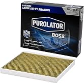Purolator PBC35660 PurolatorBOSS Premium Cabin Air Filter with Activated Carbon Compatible with Select Kia and Hyundai