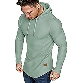 JMIERR Mens Fashion Hoodies Fleece Long Sleeve Athletic Sweatshirt Pullover T Shirts
