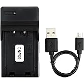 Cargador USB NP-60 para Casio Exilim EX-S12, EX-Z25, EX-Z29, Zoom EX-Z20, Zoom EX-Z19, Zoom EX-Z21, Zoom EX-Z22, Zoom EX-Z80,