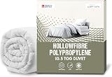 SleepyNights Double Duvet 10.5 Tog All Year UK Made Breathable Hollowfibre