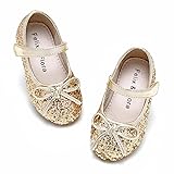 Felix & Flora Girls' Ballerina Flat Mary Jane Dress