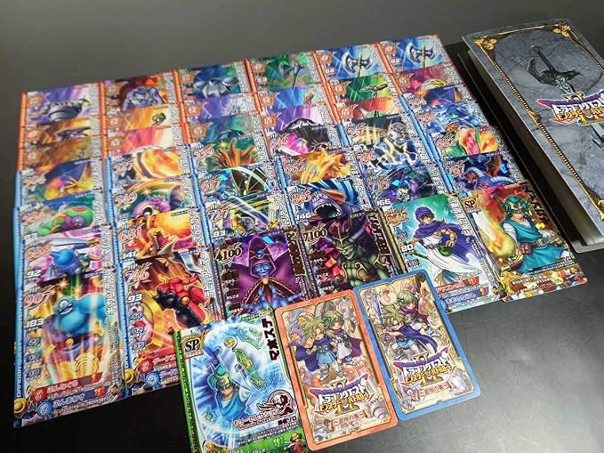 Amazon Co Jp 希少ドラゴンクエスト2 モンスターバトルロード 冒険の書 モンスターカード アイテム まとめて バインダー付き ファイル キラ レア ホビー 通販