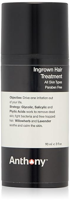 Amazon Com Anthony Ingrown Hair Treatment 3 Fl Oz Luxury Beauty