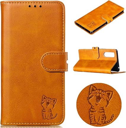 Amazon Co Jp Sony Xperia 5 ケース 手帳型 おしゃれ 猫柄 Xperia 5 Sov41 So 01m ケース ねこ ライトブラウン Xperia 5 手帳型ケース かわいい ネコ エクスペリア5 ケース 手帳型 So 01m ケース 手帳型 Sov41 手帳型ケース 人気 女性 レディース用 オシャレ ブラウン