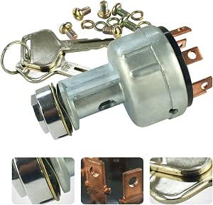 Interrupteur Allumage Komatsu PC200 - Remplacement OEM 08086-10000 - Zinc Et Laiton