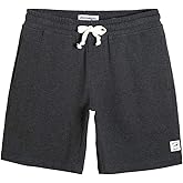 maamgic Men's Fleece Pajama Flat Front Shorts 9" Casual Shorts Athletic Jogger Pocket Sportswear Short