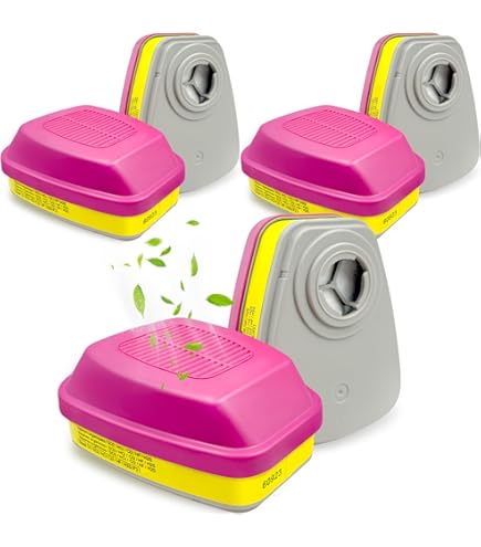 siro 3M 60923 Organic Vapor/Acid Gas Cartridge/Filter 60923, PK/YW