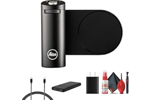 Leica LUX Grip for Smartphones | Precision-Made, Secure Handle for Mobile Photography (18562) + P-Bank + USB Cable + USB Adap