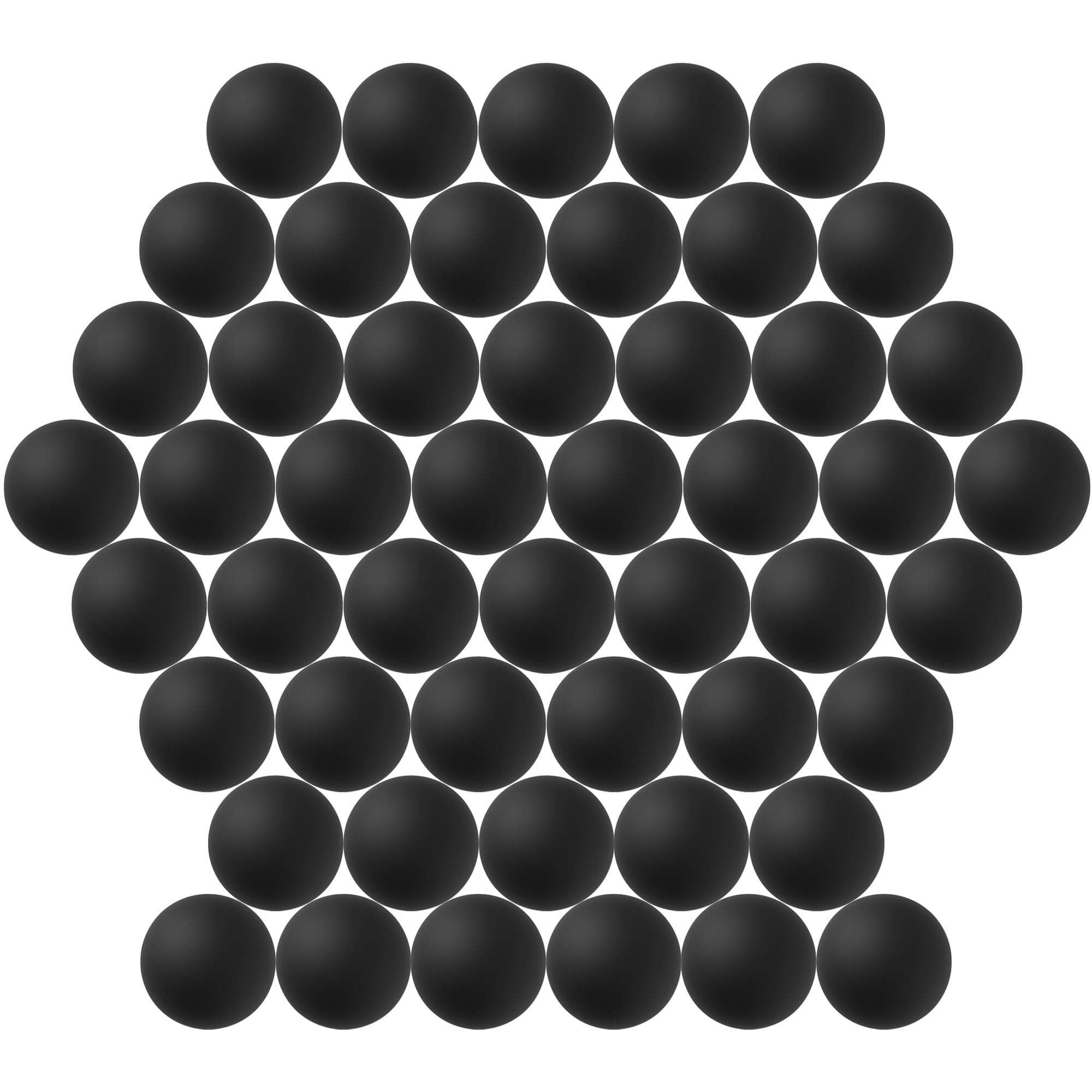 Jedulin 40MM Assorted Colored Ping Pong Balls, 50 Pack for Beer Pong, Arts and Craft, Party Decoration, Cat Balls