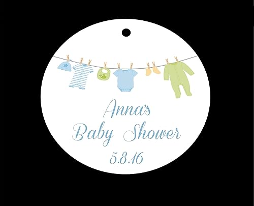 baby shower favor tags wording