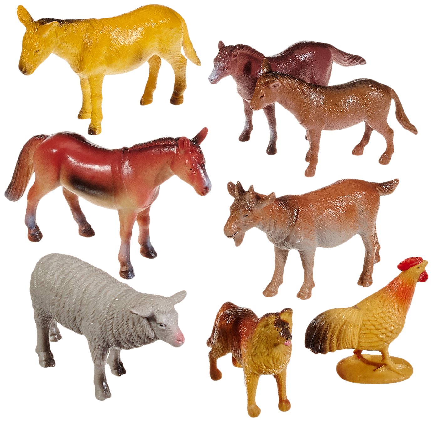 Speel Goed HP990308 A13 – Farm Animals Set Of 8