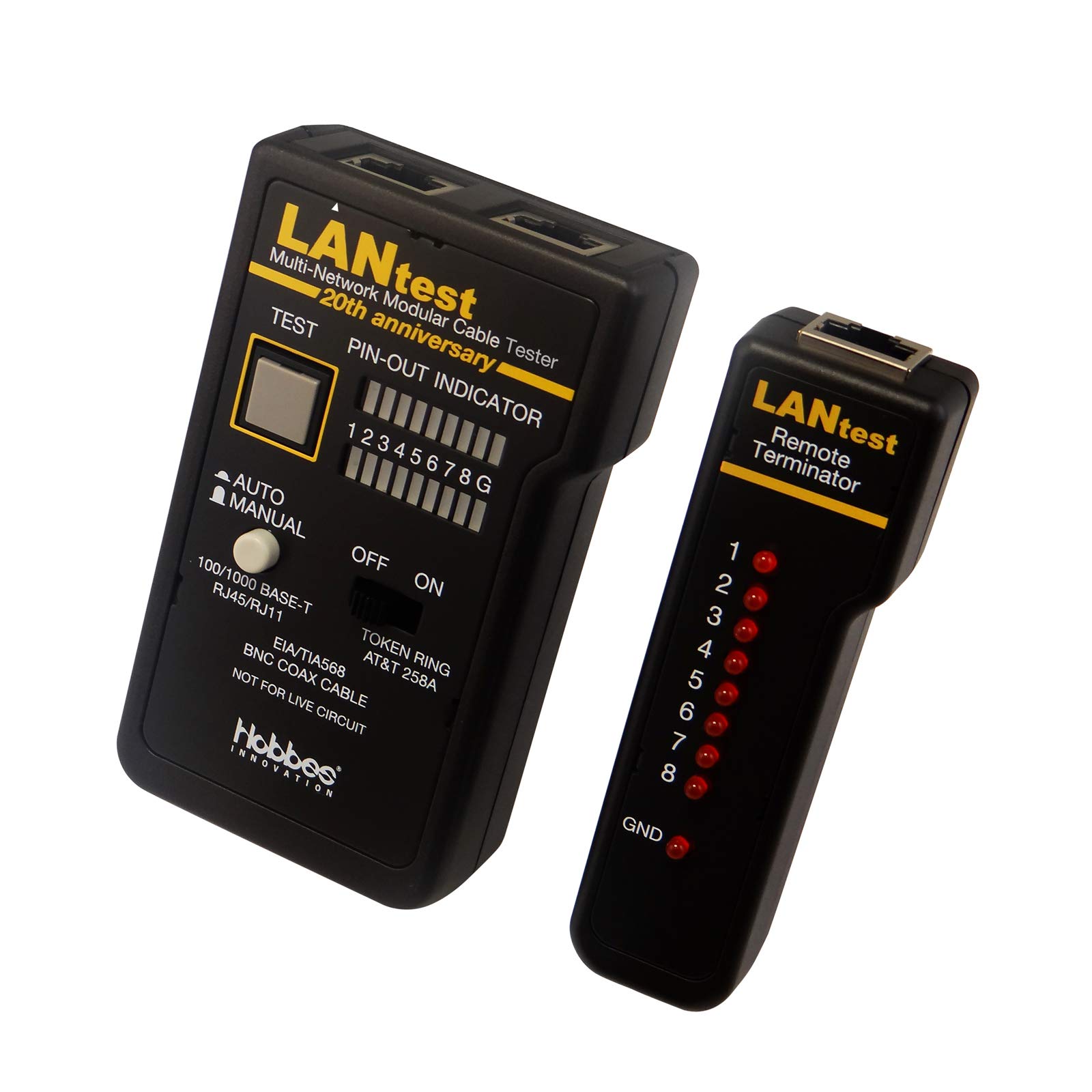 HOBBES LANtest RJ45 Basic Network Cable Tester