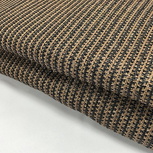 Alion Home UV Stabilized Dog Run & Pet Kennel Shade Cover, Sunblock Shade Privacy Panel with Grommets and Hems on 4 Sides (Kennel not Included) (6' x 8', Mocha Brown) - Thumbnail 2