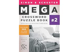 Simon & Schuster Mega Crossword Puzzle Book #2 (2) (S&S Mega Crossword Puzzles)
