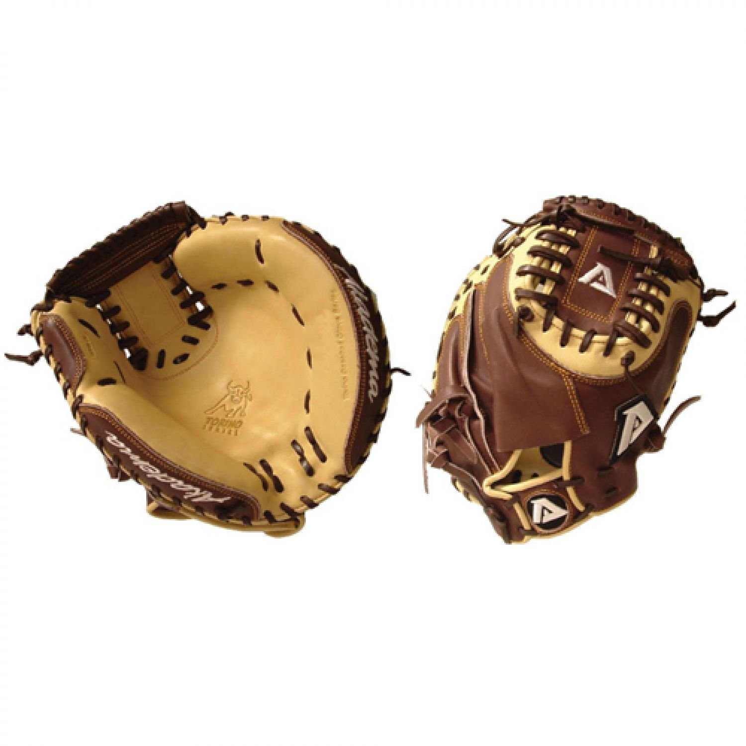 Akadema APM43 Torino Series Guante (33 pulgadas), marrón/bronceado