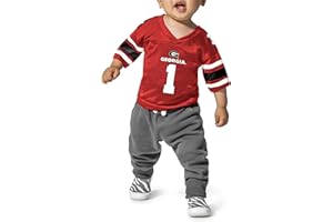 Little King NCAA Infant-Touchdown Pass-Team Football Jersey-Sizes 6 Months 12 Months 18 Months