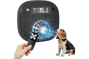 Lekaywe Rechargeable Anti Barking Device for Dog, 60ft Remote Control, Dog Bark Deterrent Devices with Adjustable Modes & Frequencies, Dog Barking Silencer for Indoor/Outdoor