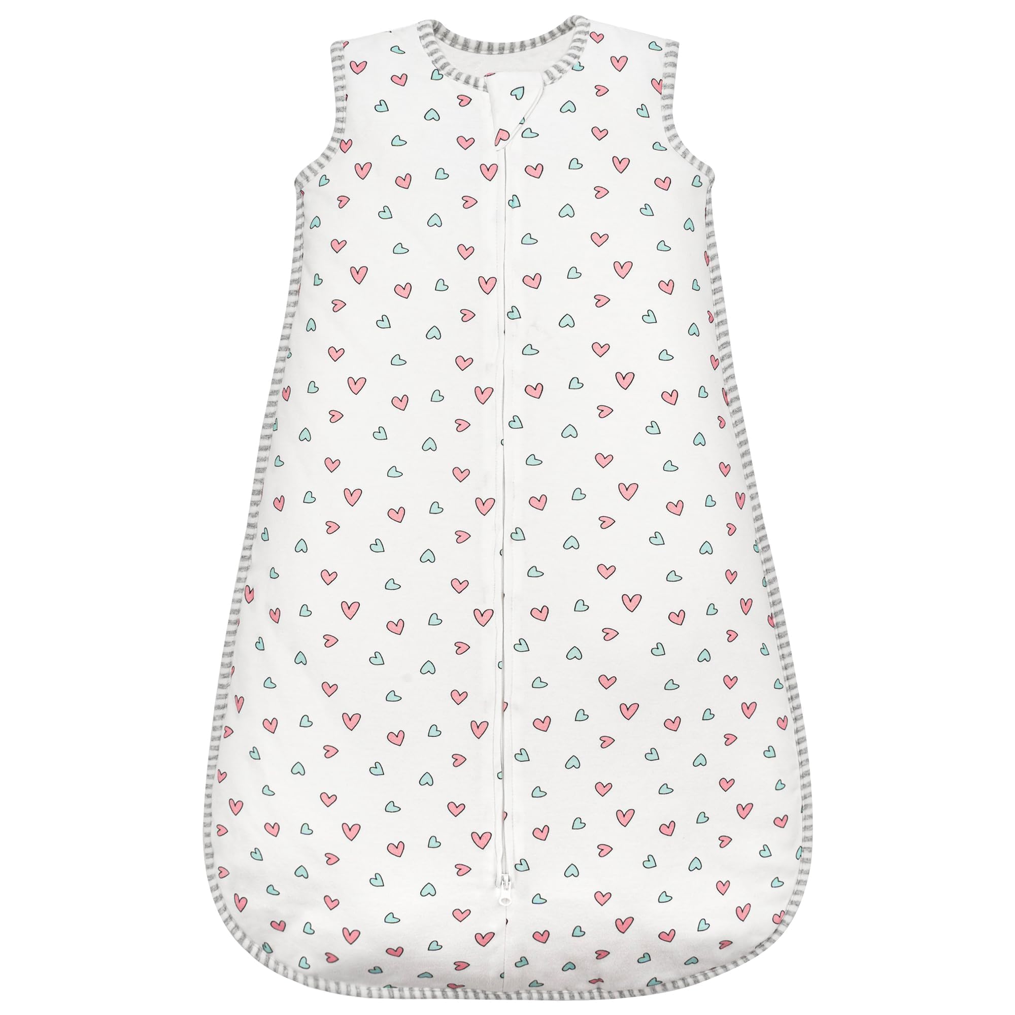 TURMIN Baby Sleeping Bag 1.5 Tog - Cotton Winter Sleeping Bag Baby 12-24 Months Quilted Sleep Sack, Soft Warm Toddler Sleep Bag for Boys Girls Essentials, Love — image 1