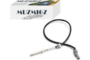 MUZMIOZ 273-10410 Exhaust Gas Temperature Sensor EGT Compatible with Silverado 2500 HD Silverado 3500 HD & GMC Sierra 2500 HD Sierra 3500 HD 2017 2018 2019 2020 2021 6.6L Center For ETS233 12672685