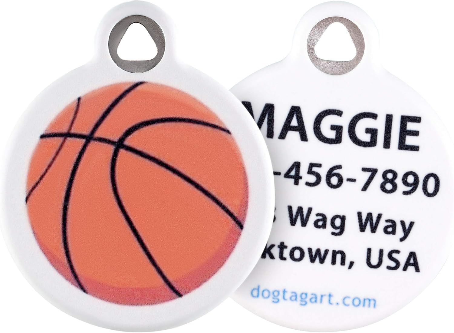 sports dog tags