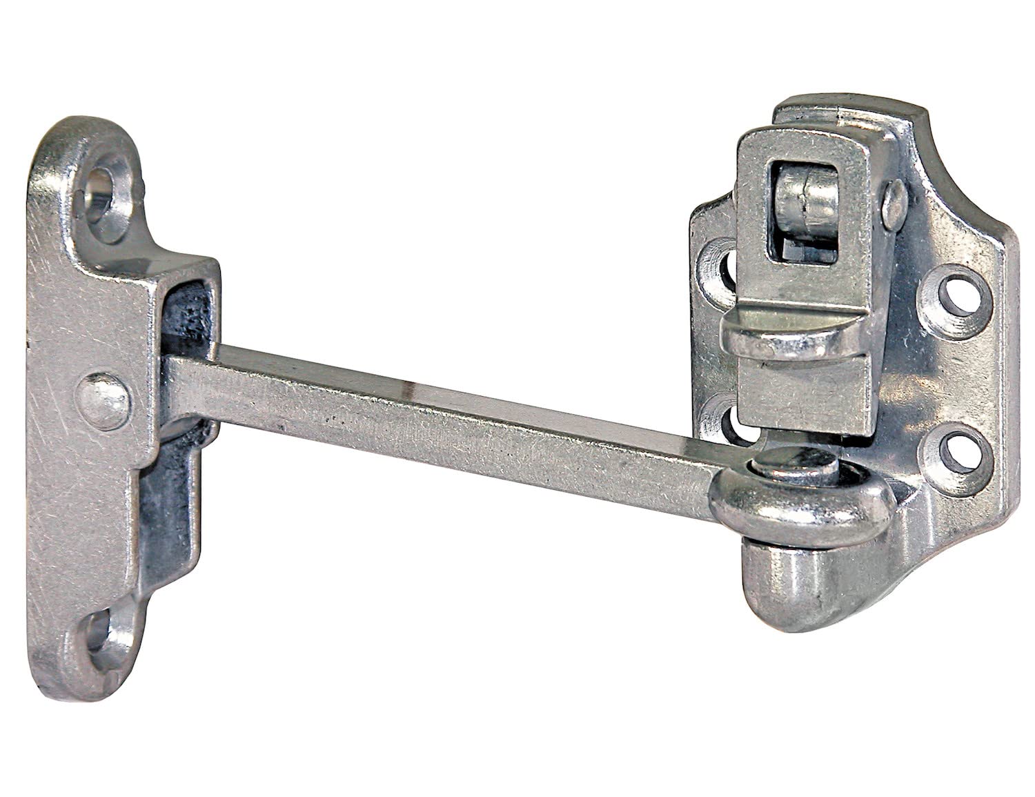 Photo 1 of Buyers Products DH304 Heavy-Duty Aluminum Door Hold Back, 4 Inch Hook and Keeper Spring-Loaded Latch