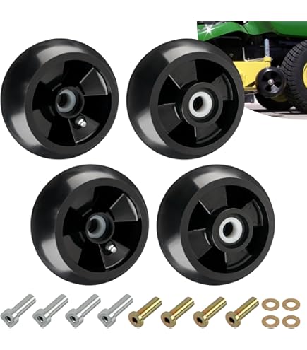 Amazon.com: Deck Wheel Roller Kit for John Deere 737 757 ZTrak 60