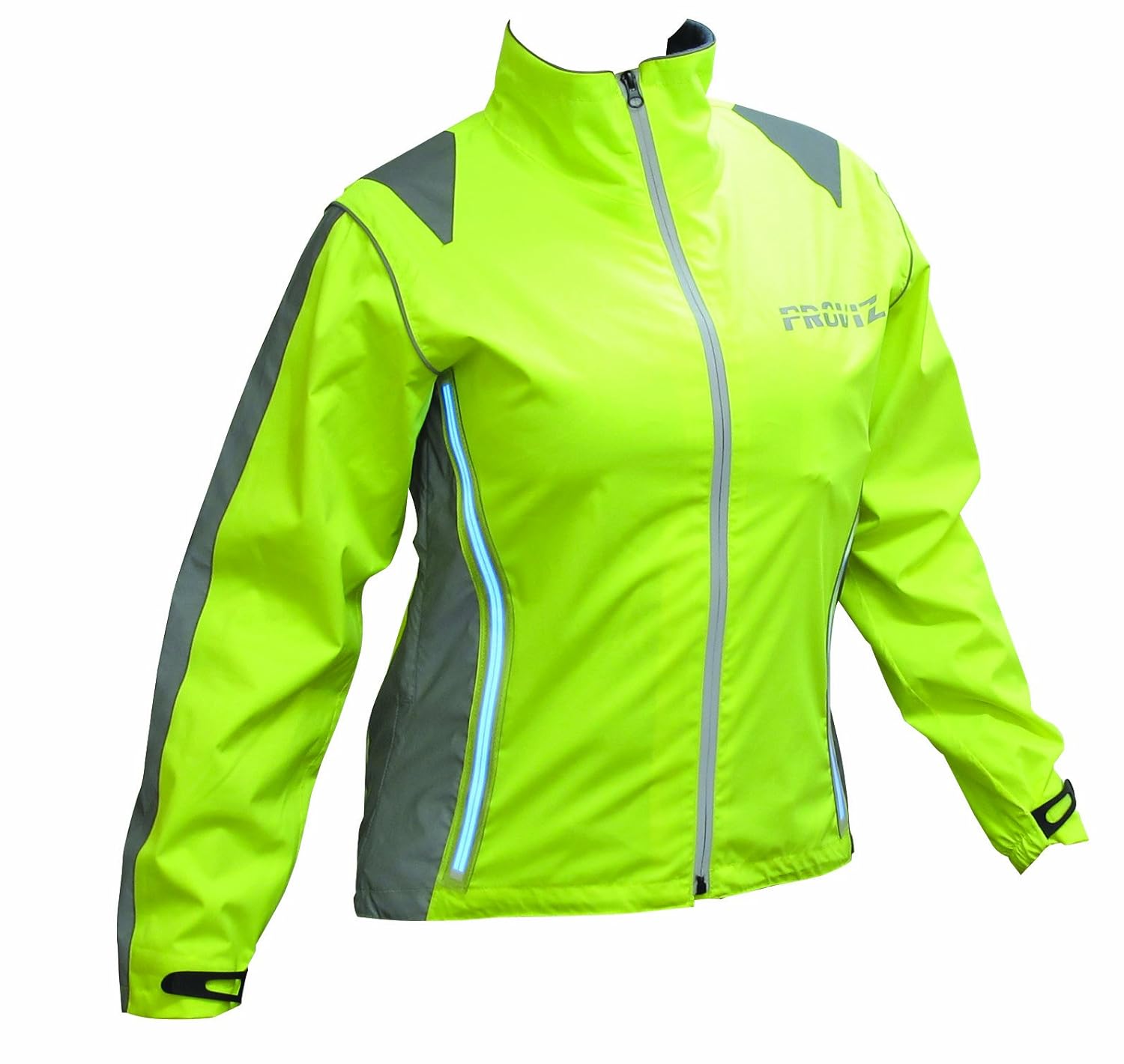 Proviz Luminescent Women's Waterproof Jacket Yellow, Size 12 Amazon