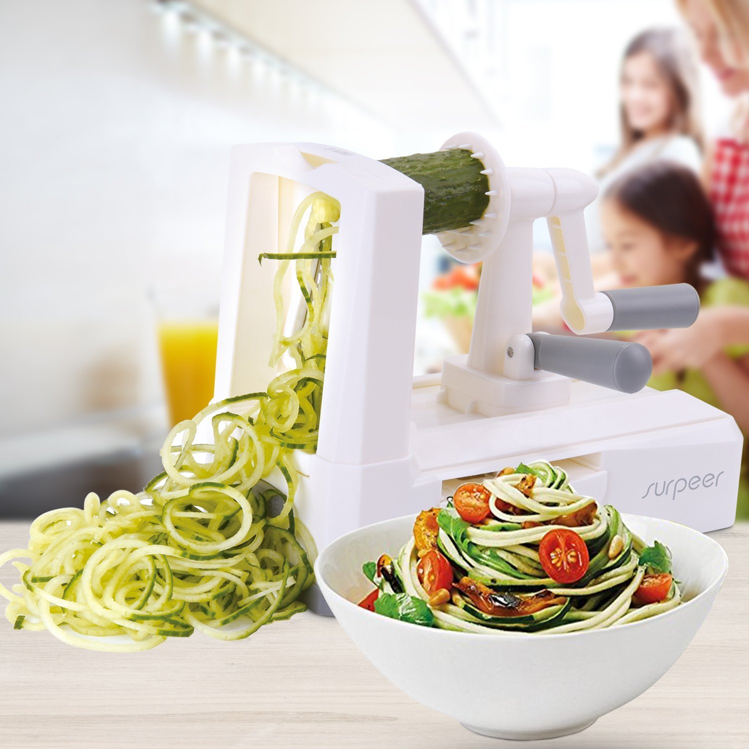 Vegetable Spiralizer, Zoodles, Whole30, Paleo
