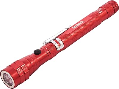 Amtech 3 LED Telescopic Torch & Magnetic Pick-Up Tool 560mm Extendable