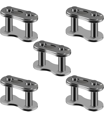 5-Pack Gold 420 Chain Master Split Links For Scooter, Quad, & Motorcycle
