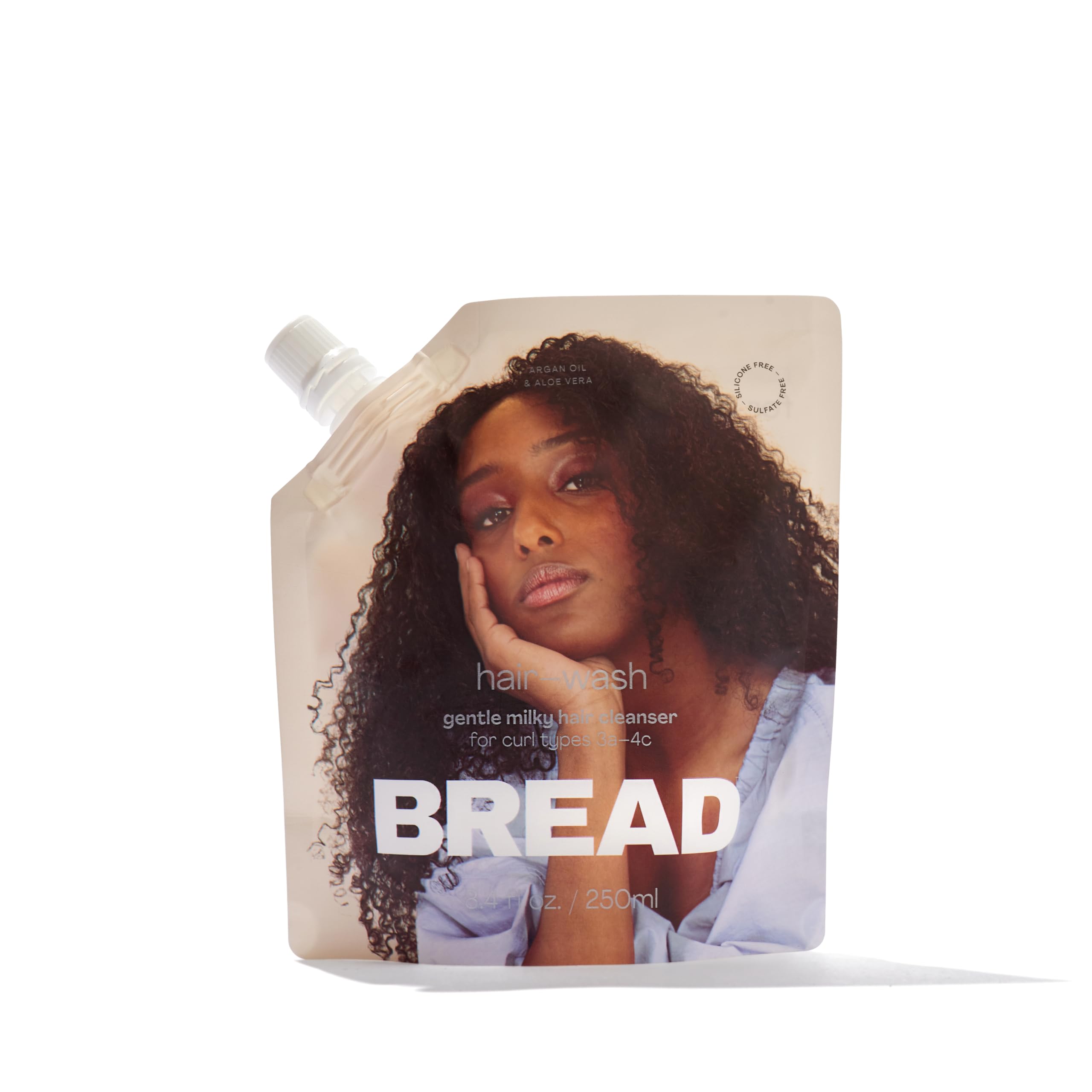 Bread Milky Cleanser Hair Wash, Shampoo & Co-Wash, Curl Enhancing, Fruit Loop Scent, Vegan Friendly, 250 ml (Pack of 1)