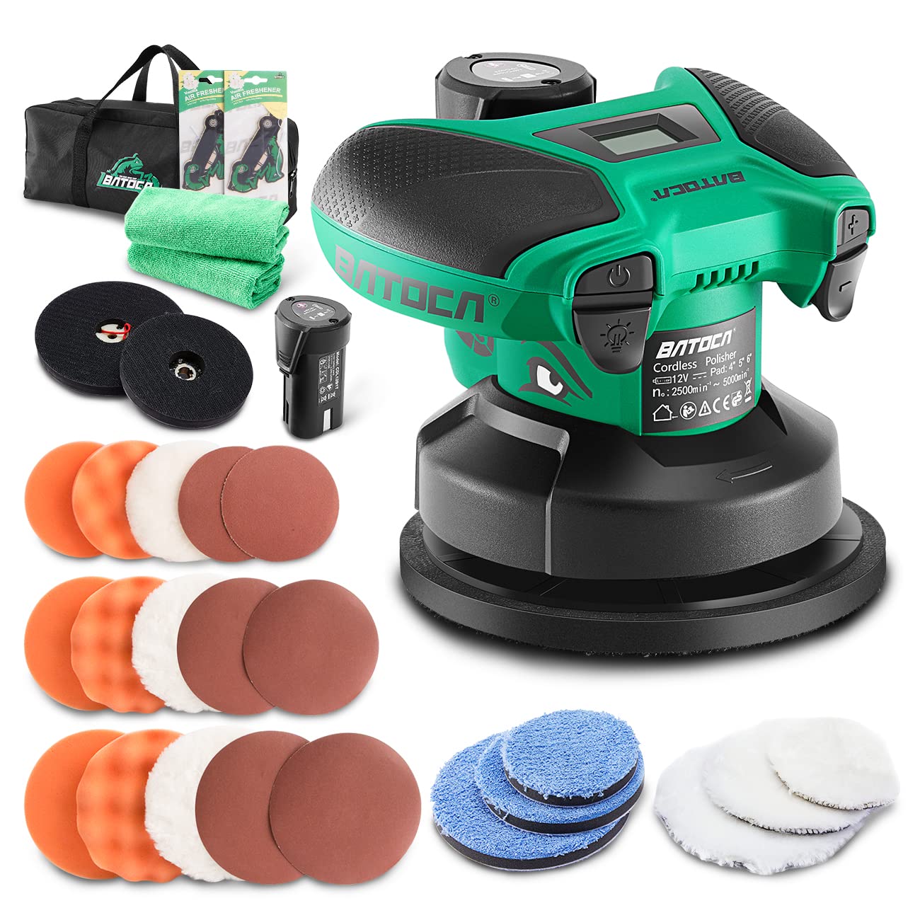 BATOCA S1 - Hand Buffer for Car Detailing