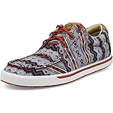 Twisted X Women's Hooey Loper, Moc Toe, Grey Multi, 8 M