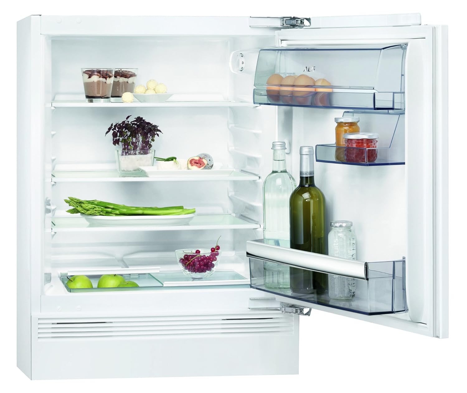 AEG SKB58221AF Unterbau-Kühlschrank 60 cm Festtürtechnik Nische ...