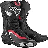 Alpinestars SMX-6 V3 Motorcycle Boots, High-Speed Protection & Comfort - CE Certified, Replaceable Toe Sliders, Enhanced Ankle Protection, Breathable & Lightweight Design