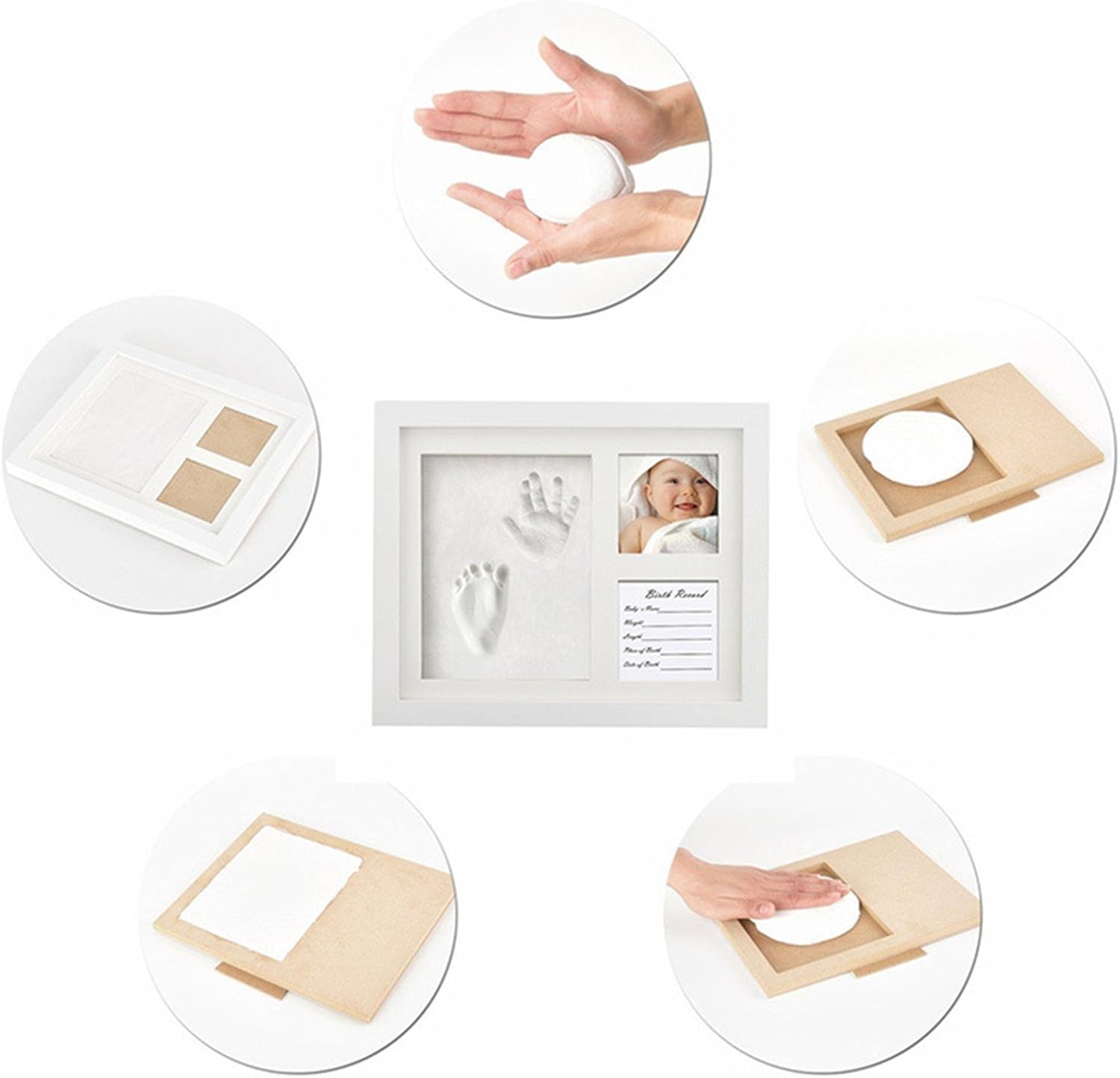 Chseea Cadre A Souvenir De Bebe Kit Empreinte Pieds Et Mains Bebe Avec Photo Cadre Empreinte Bebe Boite Keepsakes Grand Coffret Souvenirs De Naissance De Bebe 1 Bebe Puericulture Kits De Chseea Cadre A Souvenir De Bebe Kit Empreinte Pieds Et Mains Bebe Avec Photo Cadre Empreinte Bebe Boite Keepsakes Grand Coffret Souvenirs De Naissance De Bebe 1 Bebe Puericulture Kits De