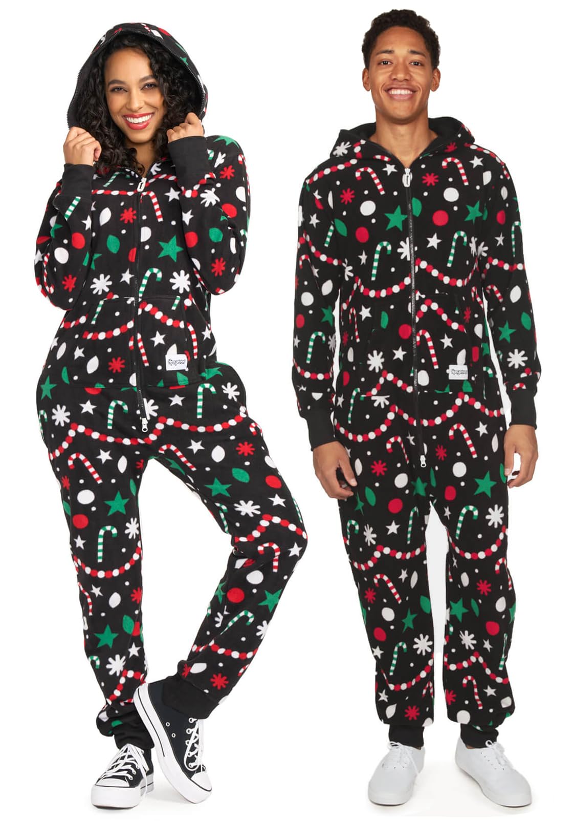 Tipsy Elves Holiday Goodies Jumpsuit Size Medium
