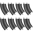 AGM MASTECH Extension Set #2-8 Piece Curved Track Expansion Accessory Pack - for Use with 1: 64 Scale AGM MASETCH 1:64 Slot Car Racetrack Systems