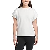 Danskin Womens Short Sleeve Crew Neck Luxe T-Shirt