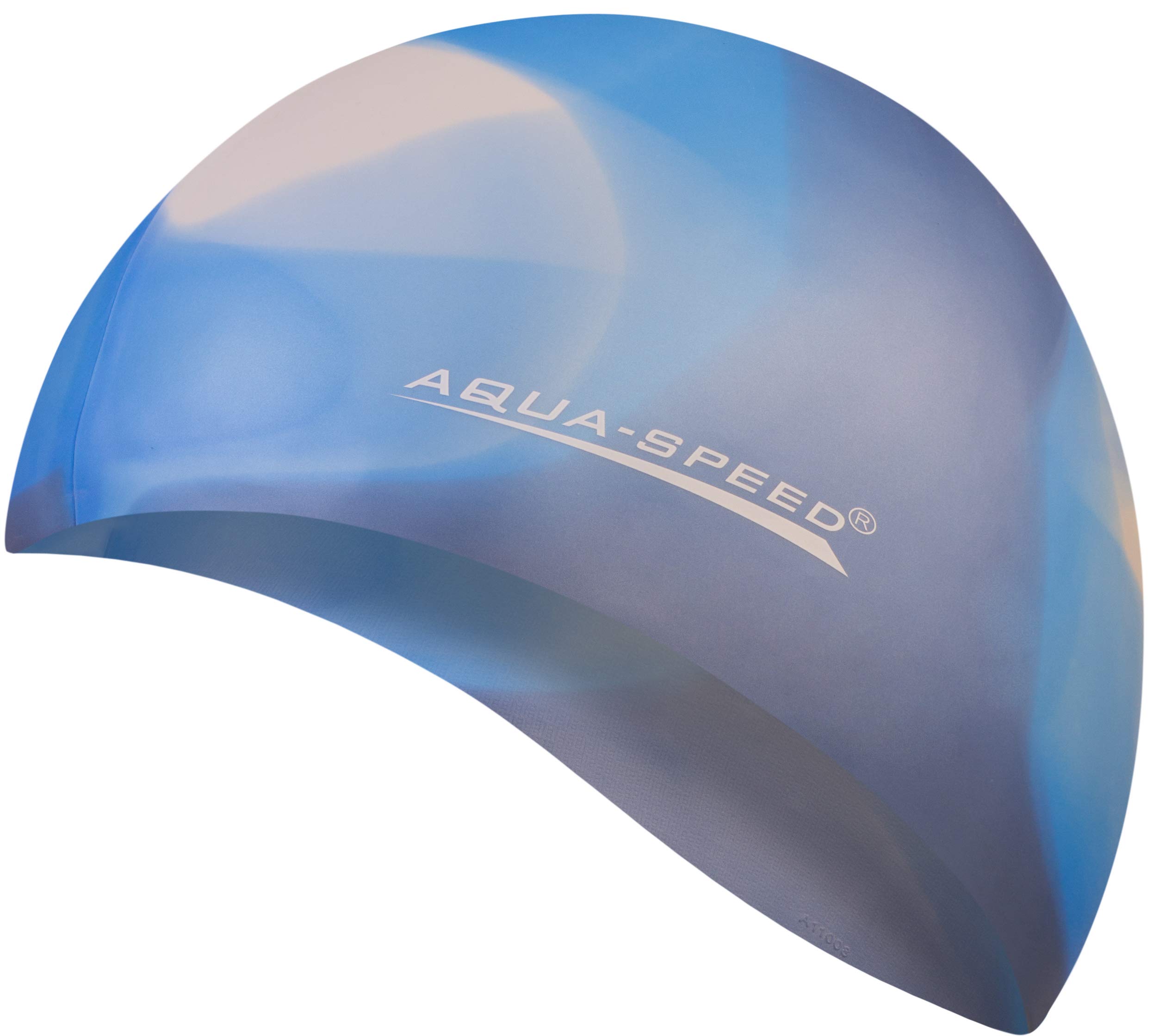 Aqua Speed BUNT Colourful swim cap + microfibre towel | adult | child | swimming cap | silicone | tearproof | waterproof | 35. colourful / 88