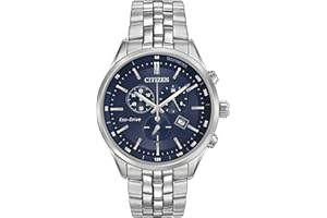 Citizen Men's Classic Corso Eco-Drive Watch, Chronograph, 12/24 Hour Time, Date, Sapphire Crystal