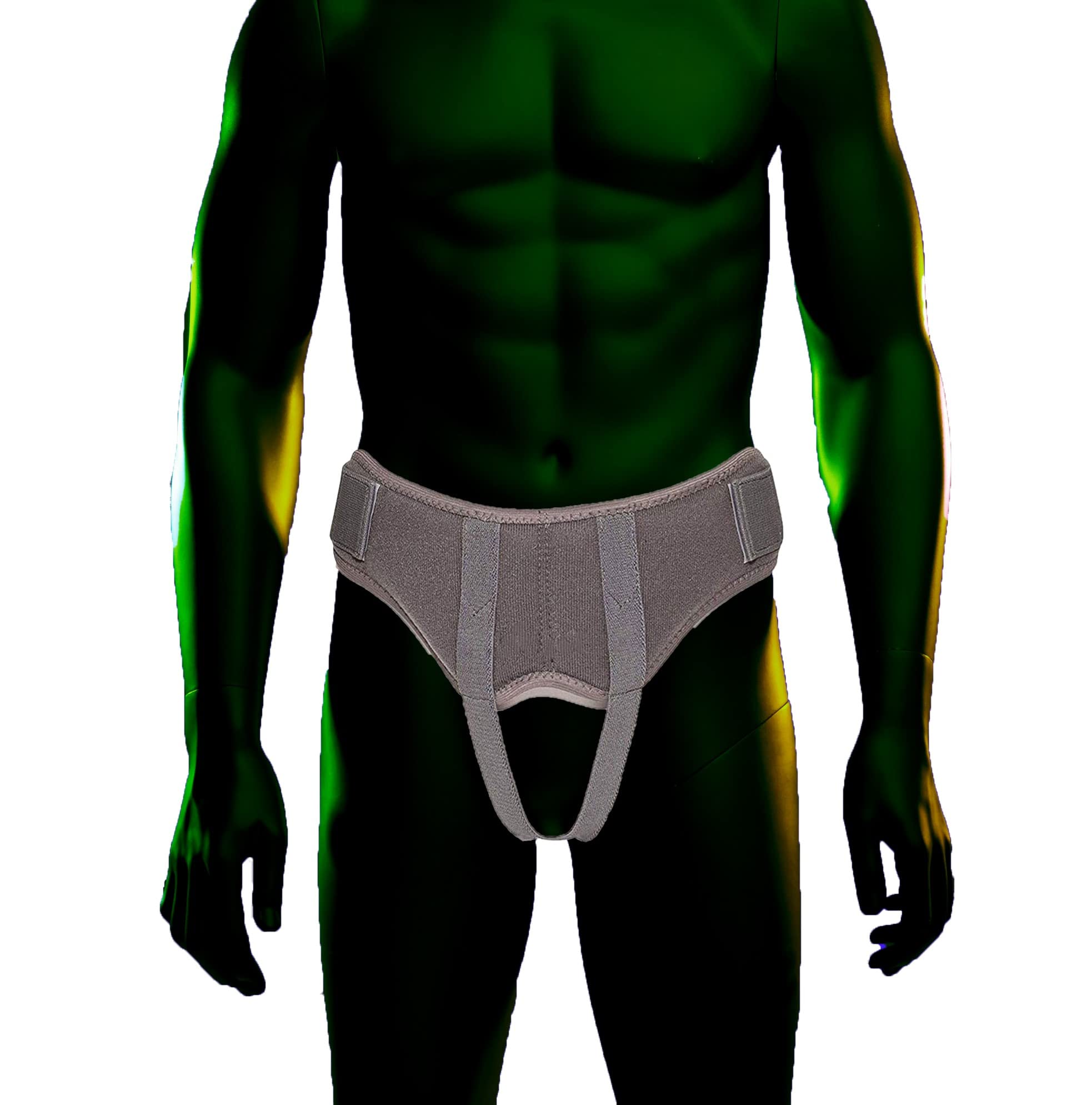 Hernia Support Belt for Men/Women by Solace Care | Removable Pressure Pads | Single or Double Reducible Inguinal Ruptures Truss | Pre/Post Surgery Brace (Medium - 35"-41" - 89-104cm)