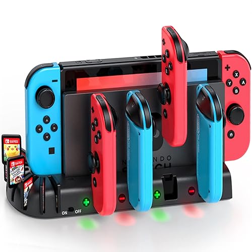 Switch Joycon Charging Dock Station Compatible with Nintendo